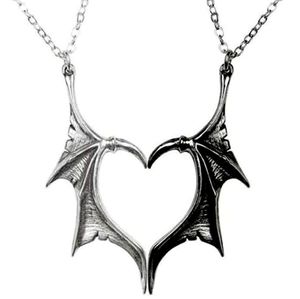 Couples Wing necklace set